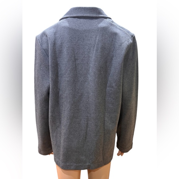 J. Crew Knit ponte blazer AT805 Gray Cotton Blend Jacket size M ,NWT - Picture 7 of 9